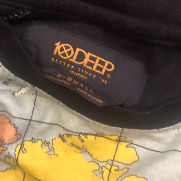 10 Deep Map Baseball Tee - Picture 2 of 3